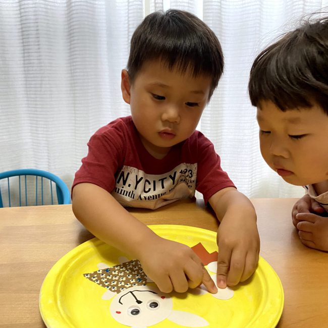 お月見かざり